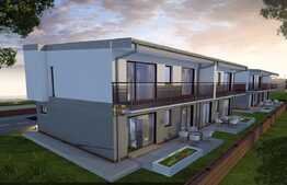 3 camere, 2 bai, incalzire in pardoseala, gradina 50 mp, parcare! 