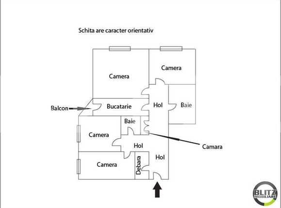Apartament de vânzare 4 camere Manastur - 387AV | BLITZ Cluj-Napoca | Poza12