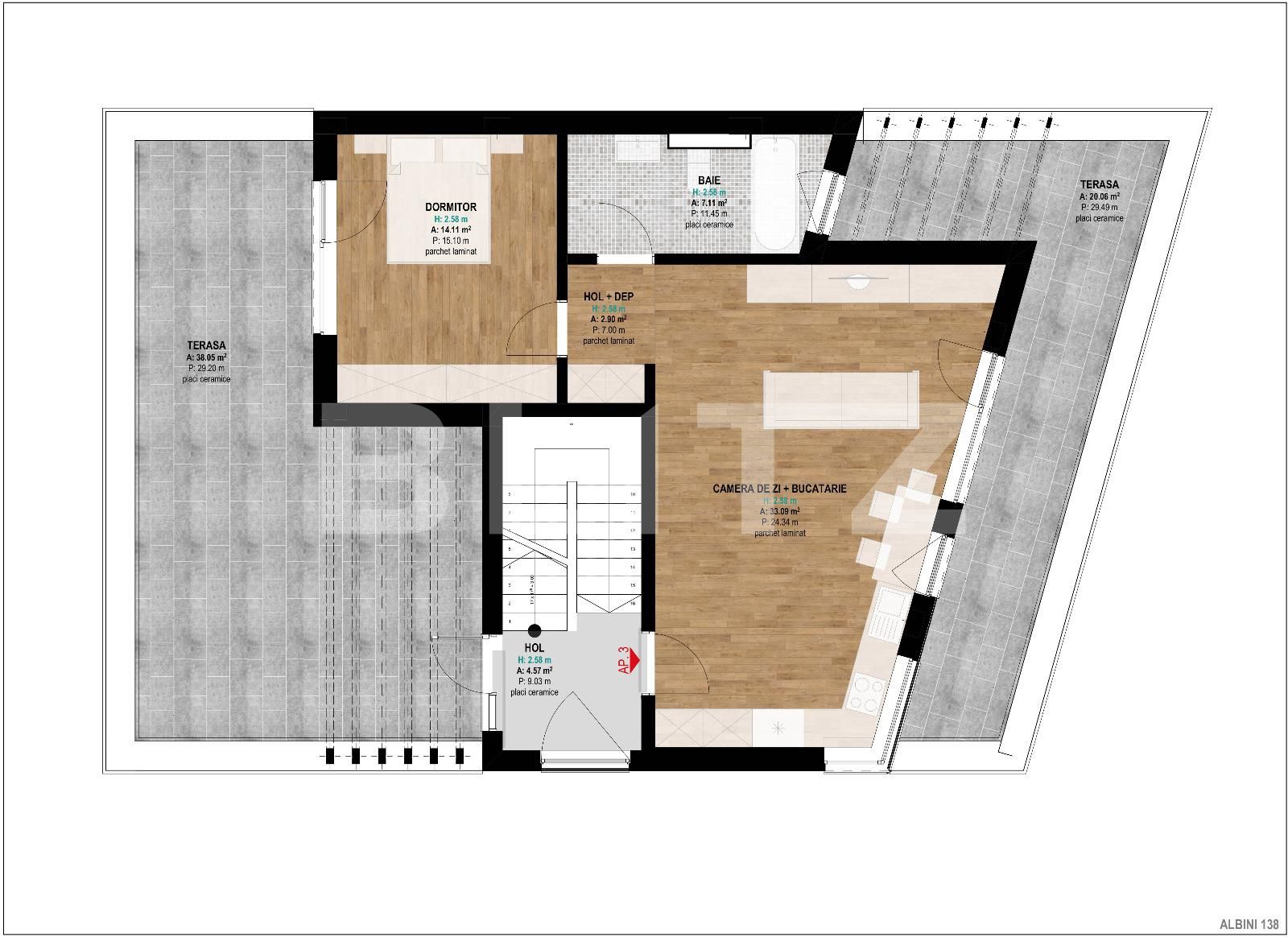 Spațiu birouri de închiriat Gheorgheni - 38709SIB | BLITZ Cluj-Napoca | Poza6