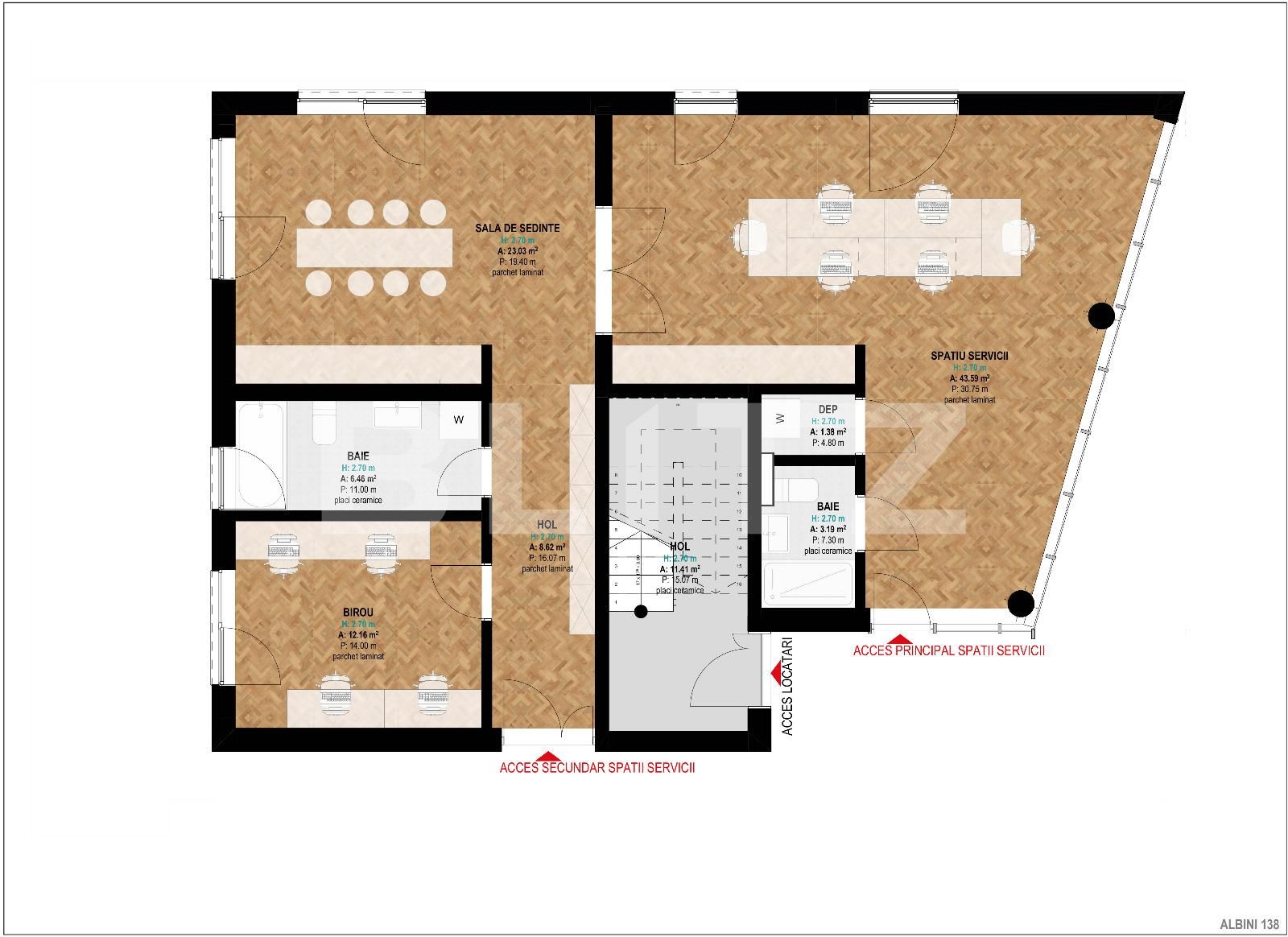 Spațiu birouri de închiriat Gheorgheni - 38709SIB | BLITZ Cluj-Napoca | Poza3