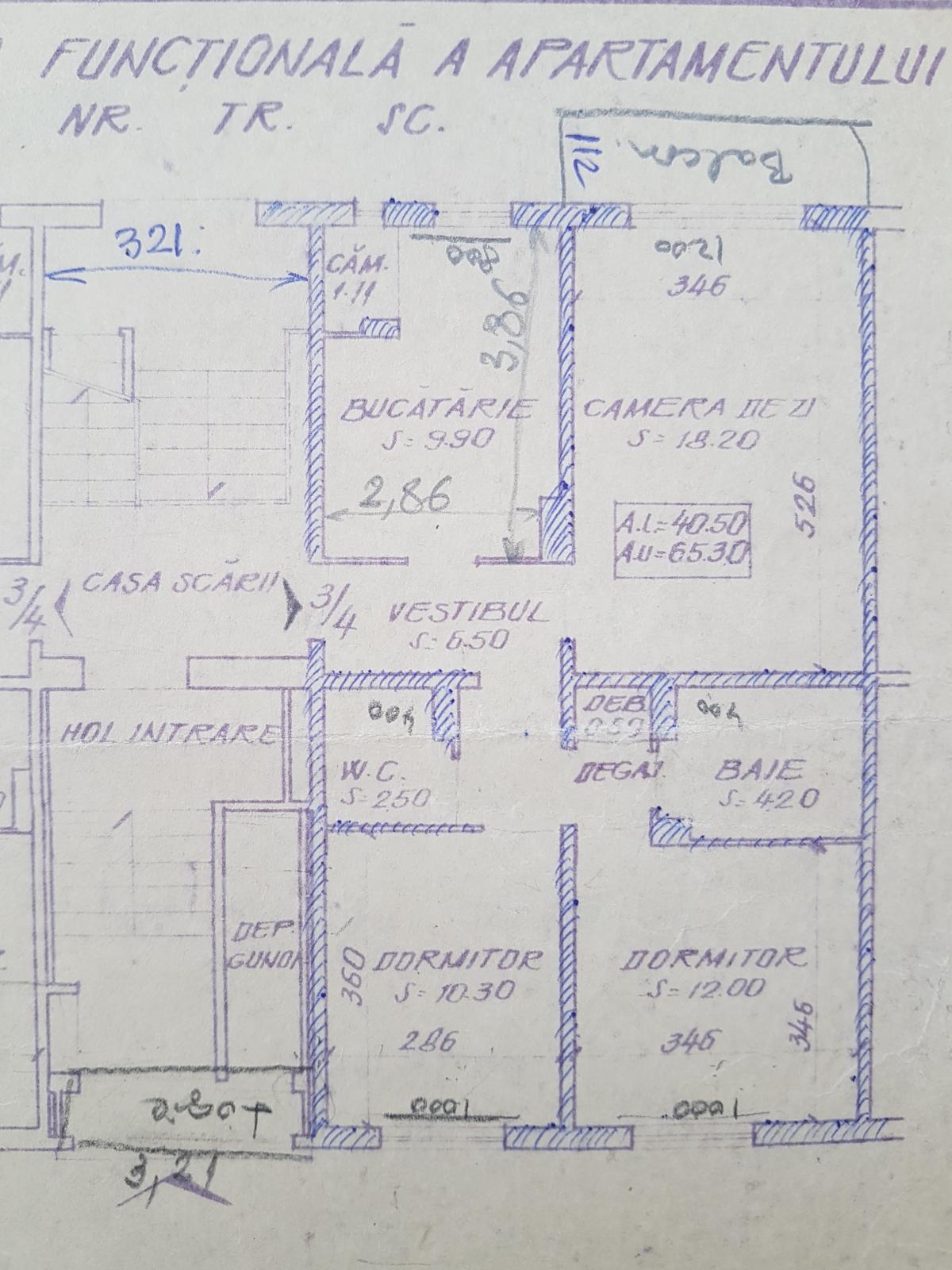 Apartament de vânzare 3 camere Marasti - 38712AV | BLITZ Cluj-Napoca | Poza1