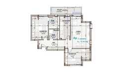 3 camere, 72.93 mp, etaj intermediar, imobil nou, zona strazii Borhanci