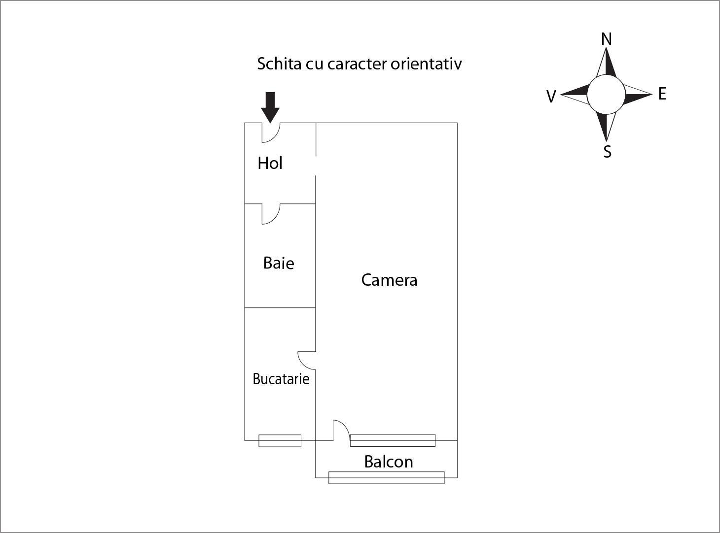 Garsonieră de vânzare Manastur - 38723AV | BLITZ Cluj-Napoca | Poza1