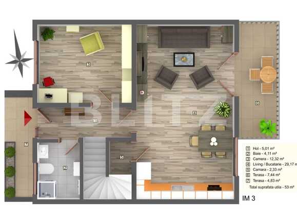 Casa de vânzare 4 camere Floreşti - 38729CV | BLITZ Cluj-Napoca | Poza4