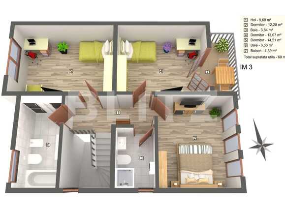 Casa de vânzare 4 camere Floreşti - 38729CV | BLITZ Cluj-Napoca | Poza8