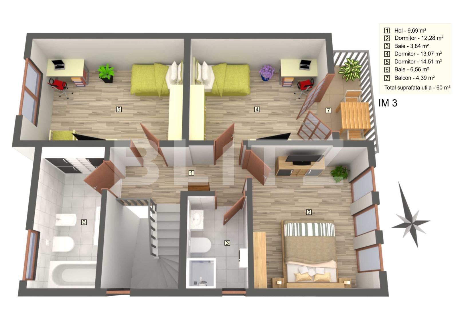 Casa de vânzare 4 camere Floreşti - 38729CV | BLITZ Cluj-Napoca | Poza8