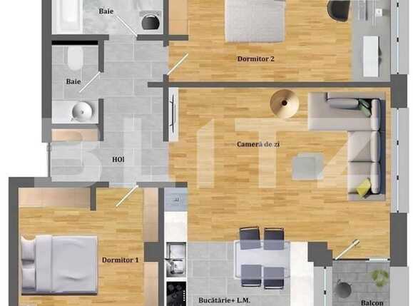 Apartament de vânzare 3 camere Baciu - 38754AV | BLITZ Cluj-Napoca | Poza1