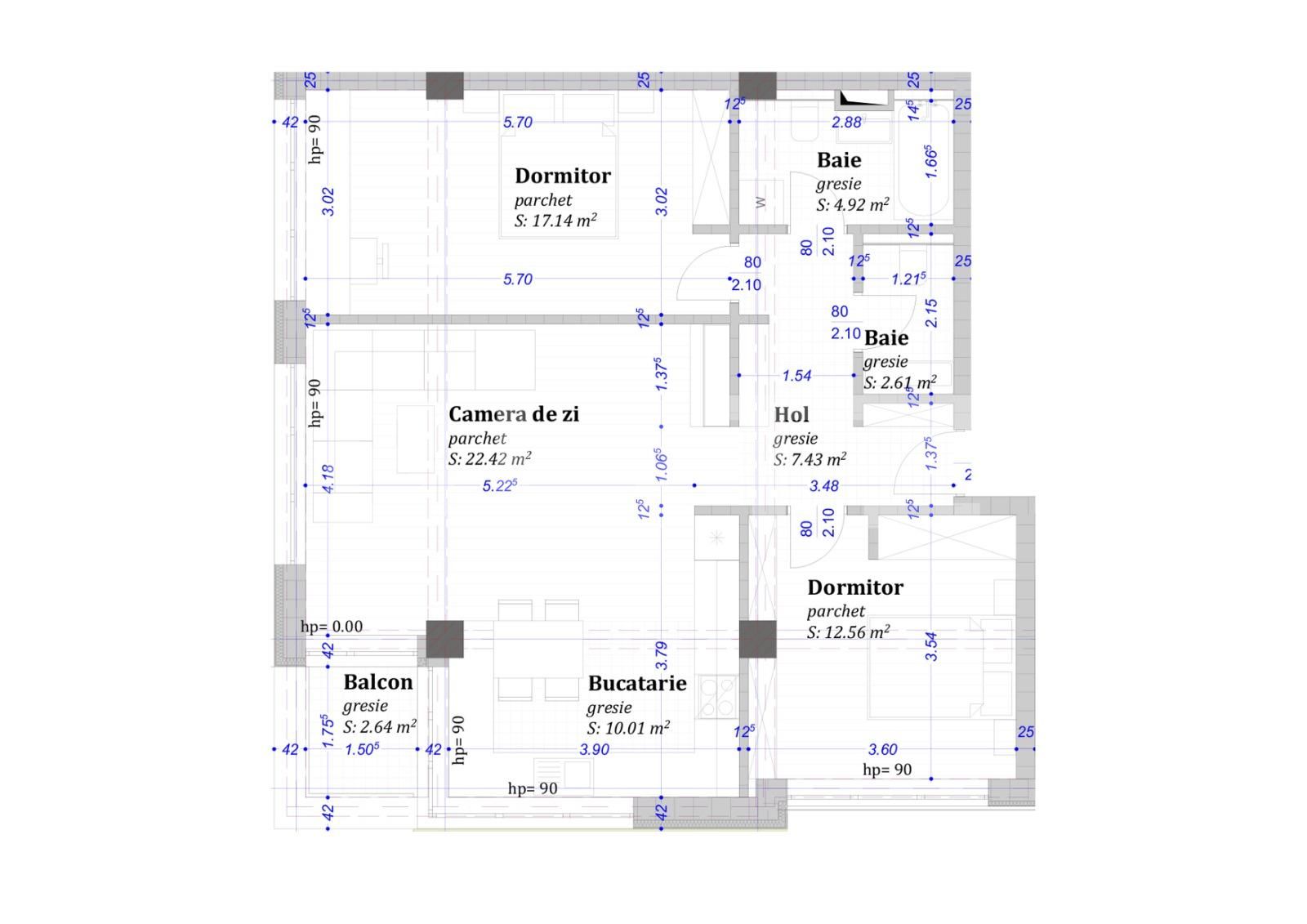 Apartament de vânzare 3 camere Baciu - 38754AV | BLITZ Cluj-Napoca | Poza4