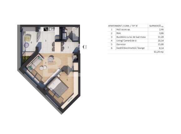 Apartament de vânzare 2 camere Manastur - 38773AV | BLITZ Cluj-Napoca | Poza1