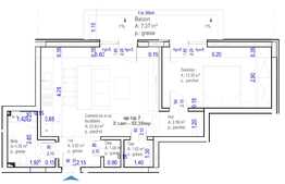 Apartament 2 camere, 52.36 mp, rate fara dobanda, direct de la dezvoltator!