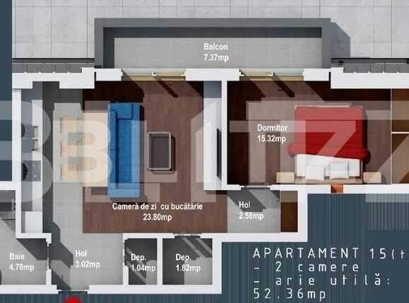 Apartament de vânzare 2 camere Baciu - 38784AV | BLITZ Cluj-Napoca | Poza1