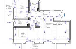 3 camere, 71.47 mp, rate fara dobanda, direct de la dezvoltator!