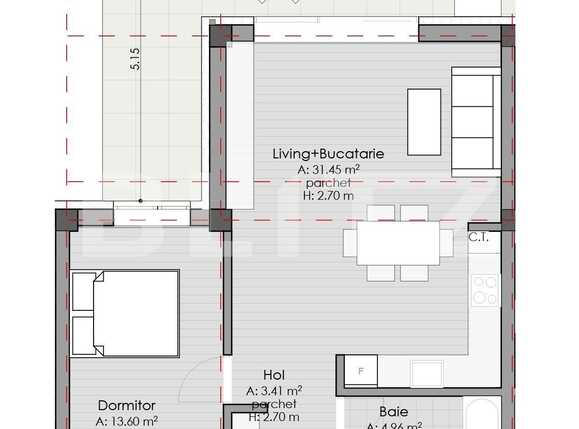 Apartament de vânzare 2 camere Borhanci - 38814AV | BLITZ Cluj-Napoca | Poza4