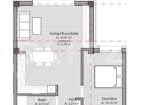 Apartament de vânzare 2 camere Borhanci - 38816AV | BLITZ Cluj-Napoca | Poza4