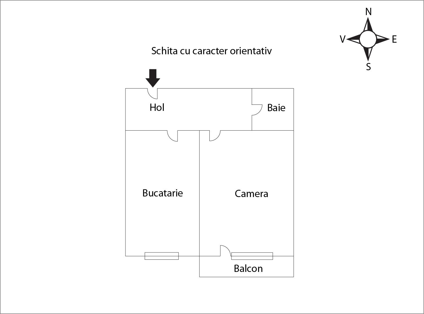 Garsonieră de vânzare Intre Lacuri - 38844AV | BLITZ Cluj-Napoca | Poza1