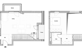 Apartament de vanzare, 2 camere, semifinisat, zona Piata Abator!