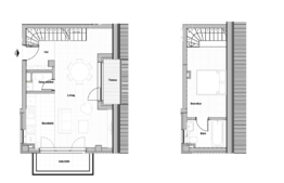 Apartament de vanzare, 2 camere, semifinisat, zona Piata Abator!