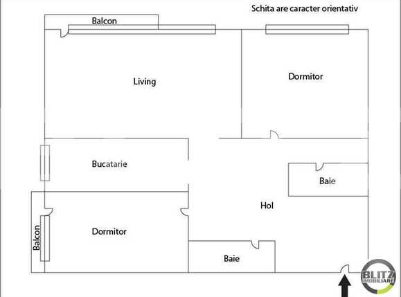 Apartament de vânzare 2 camere Marasti - 3924AV | BLITZ Cluj-Napoca | Poza1