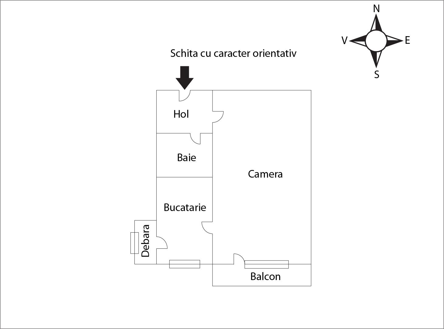 Garsonieră de vânzare Manastur - 39257AV | BLITZ Cluj-Napoca | Poza1