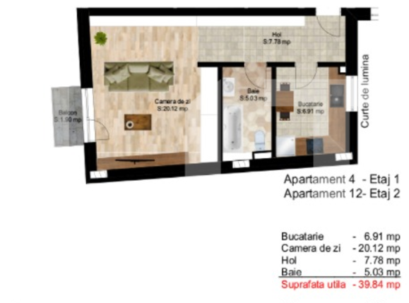 Garsonieră de vânzare Central - 39314AV | BLITZ Cluj-Napoca | Poza1