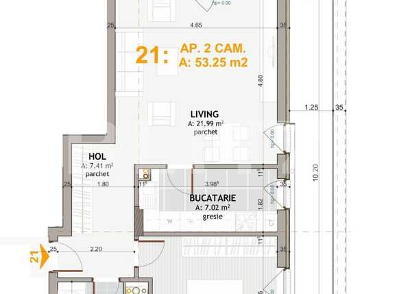 Apartament de vânzare 2 camere Gheorgheni - 39411AV | BLITZ Cluj-Napoca | Poza5