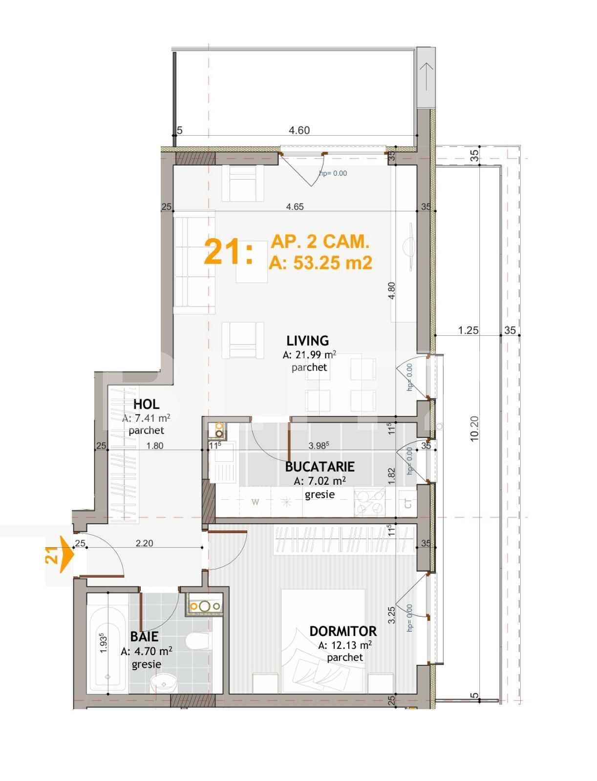 Apartament de vânzare 2 camere Gheorgheni - 39411AV | BLITZ Cluj-Napoca | Poza5