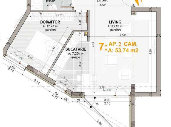 Apartament de vânzare 2 camere Gheorgheni - 39412AV | BLITZ Cluj-Napoca | Poza2