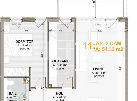 Apartament de vânzare 2 camere Gheorgheni - 39413AV | BLITZ Cluj-Napoca | Poza1