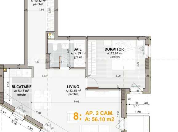 Apartament de vânzare 2 camere Gheorgheni - 39418AV | BLITZ Cluj-Napoca | Poza5