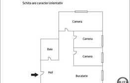 Vanzare apartament, 3 camere decomandate, 60 mp utili, imobil nou, zona Oasului