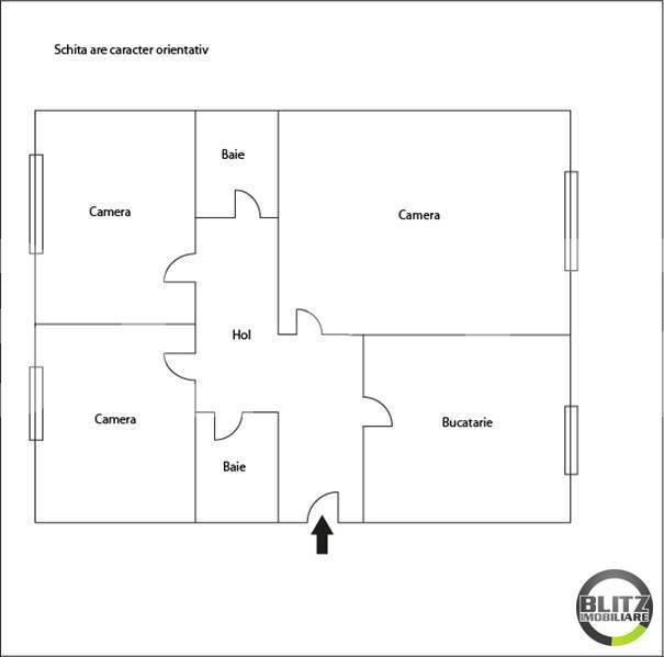 Apartament de vânzare 3 camere Grigorescu - 405AV | BLITZ Cluj-Napoca | Poza11