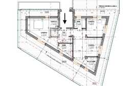 Apartament 3 camere, 80.20 mp, terasa 116 mp, semifinisat, zona Platinia