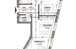 Apartament 3 camere, 80.50 mp, suprafata generoasa, zona Platinia