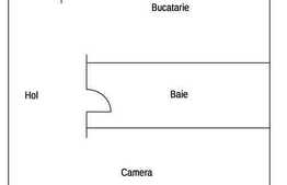 2 camere de vanzare, 55 mp + terasa 7 mp