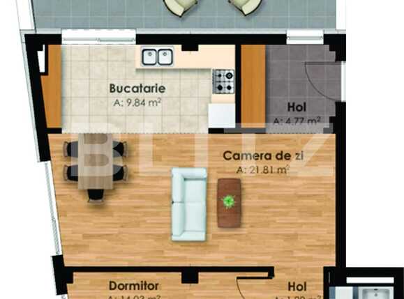 Apartament de vânzare 2 camere Central - 40784AV | BLITZ Cluj-Napoca | Poza4