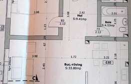 Apartament decomandat de vanzare cu 2 camere, 78 mp, imobil nou