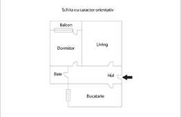 Apartament 2 camere, decomandat, 52 mp,  zona strazii Fantanele