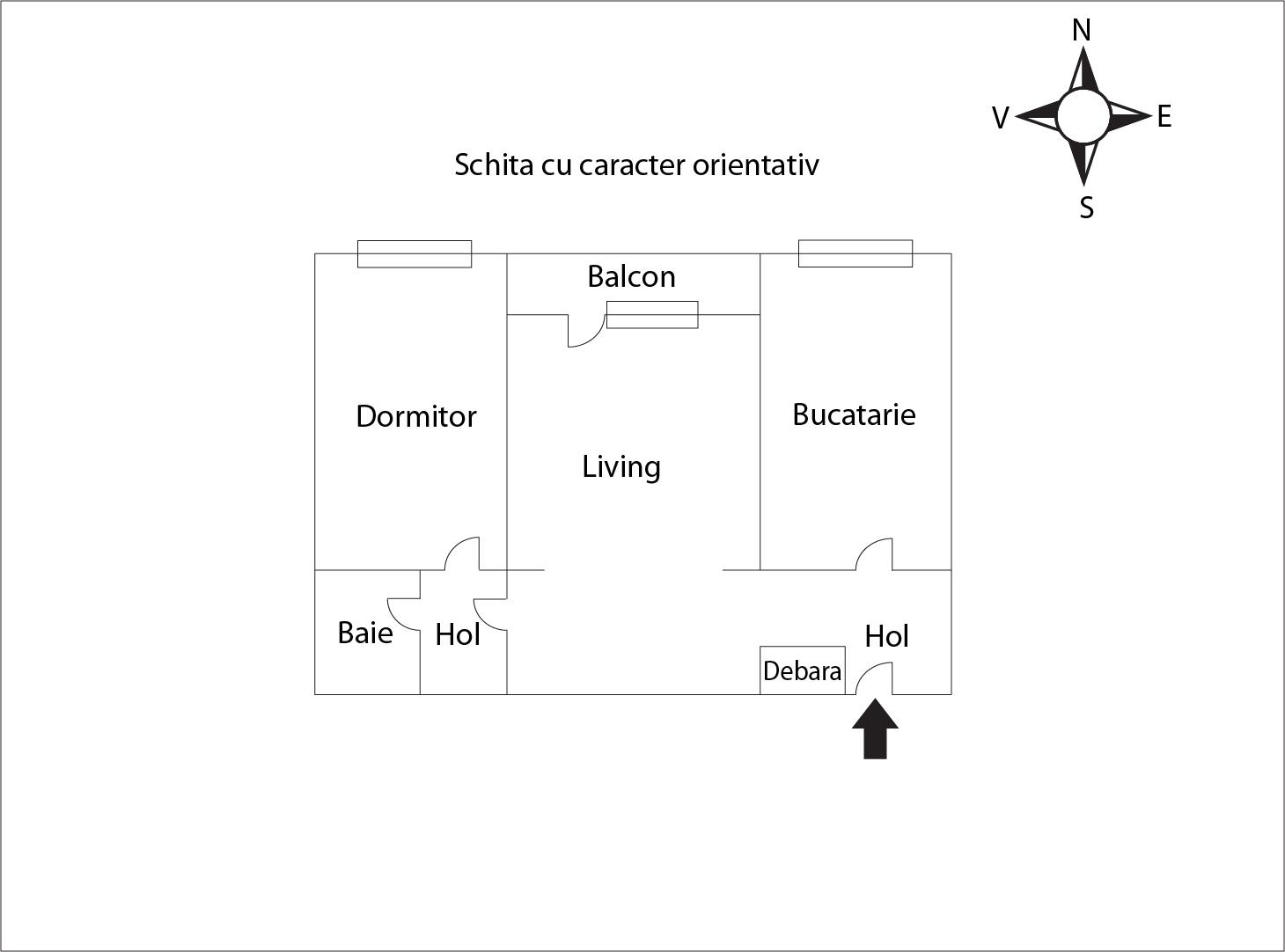 Apartament de vânzare 2 camere Grigorescu - 40843AV | BLITZ Cluj-Napoca | Poza1