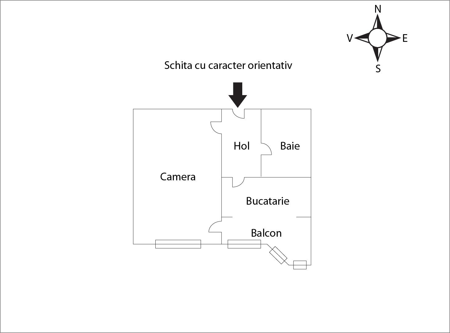 Garsonieră de vânzare Marasti - 40889AV | BLITZ Cluj-Napoca | Poza1