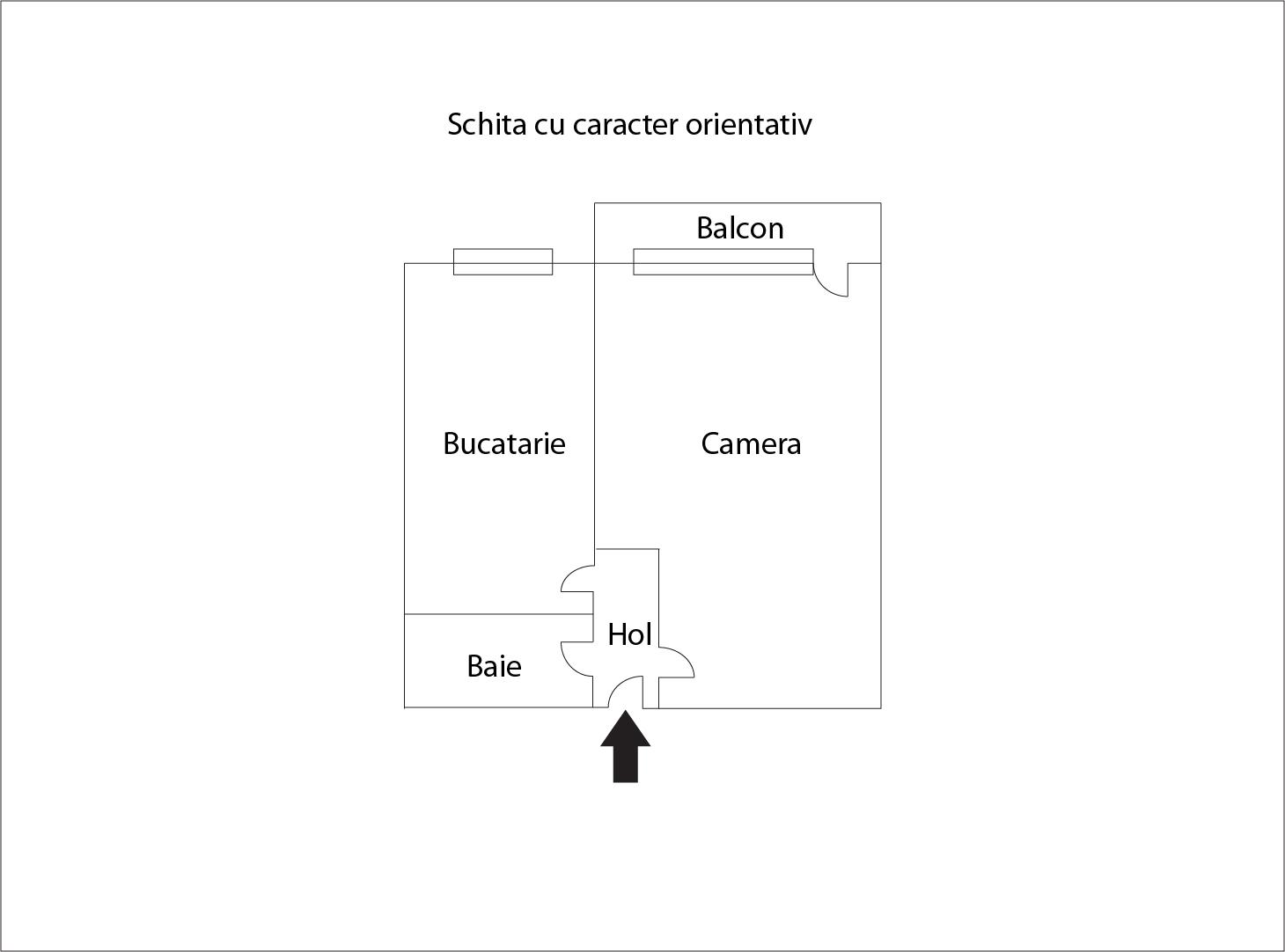 Garsonieră de vânzare Intre Lacuri - 40896AV | BLITZ Cluj-Napoca | Poza1