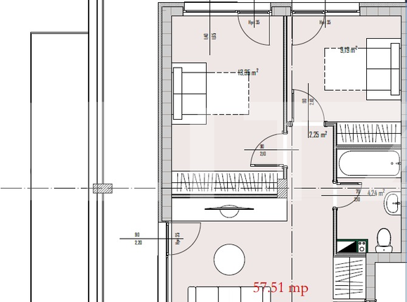 Apartament de vânzare 3 camere Baciu - 40945AV | BLITZ Cluj-Napoca | Poza2