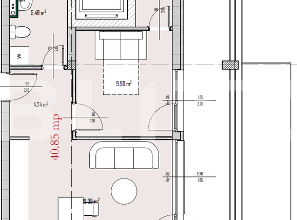 Apartament de vânzare 2 camere Baciu - 40957AV | BLITZ Cluj-Napoca | Poza2