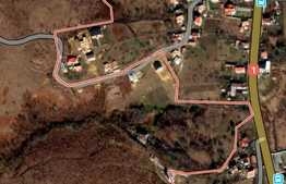 Teren intravilan 2100 mp in Feleacu cu expunere sudica si front stradal de 24 de metri