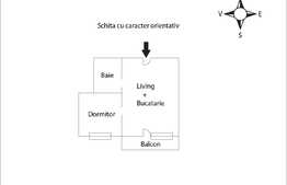 Oferta sub pretul pietei! 2 camere, 42.5mp, balcon, etaj intermediar, parcare inclusa!