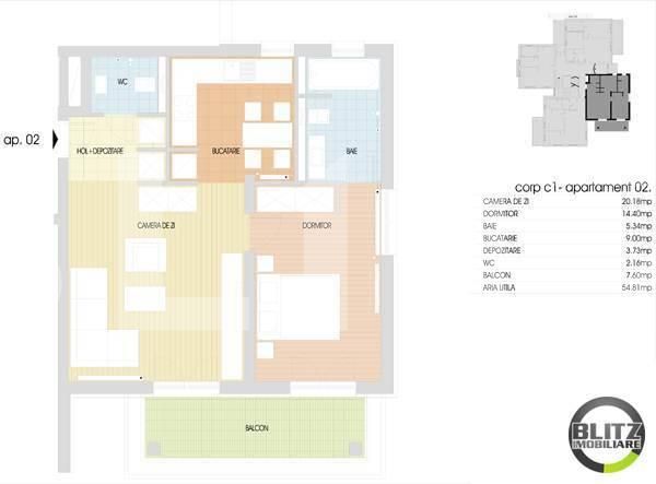 Apartament de vânzare 2 camere Iris - 410AV | BLITZ Cluj-Napoca | Poza12