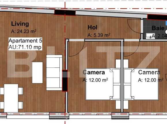 Apartament de vânzare 3 camere Central - 41050AV | BLITZ Cluj-Napoca | Poza2