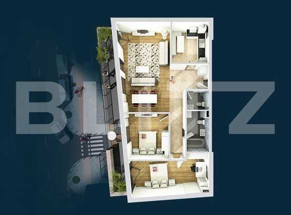 Apartament de vânzare 3 camere Central - 41058AV | BLITZ Cluj-Napoca | Poza1