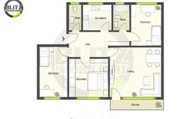 Apartament pentru familie, 4 camere decomandat, etaj intermediar, zona foarte frumoasa