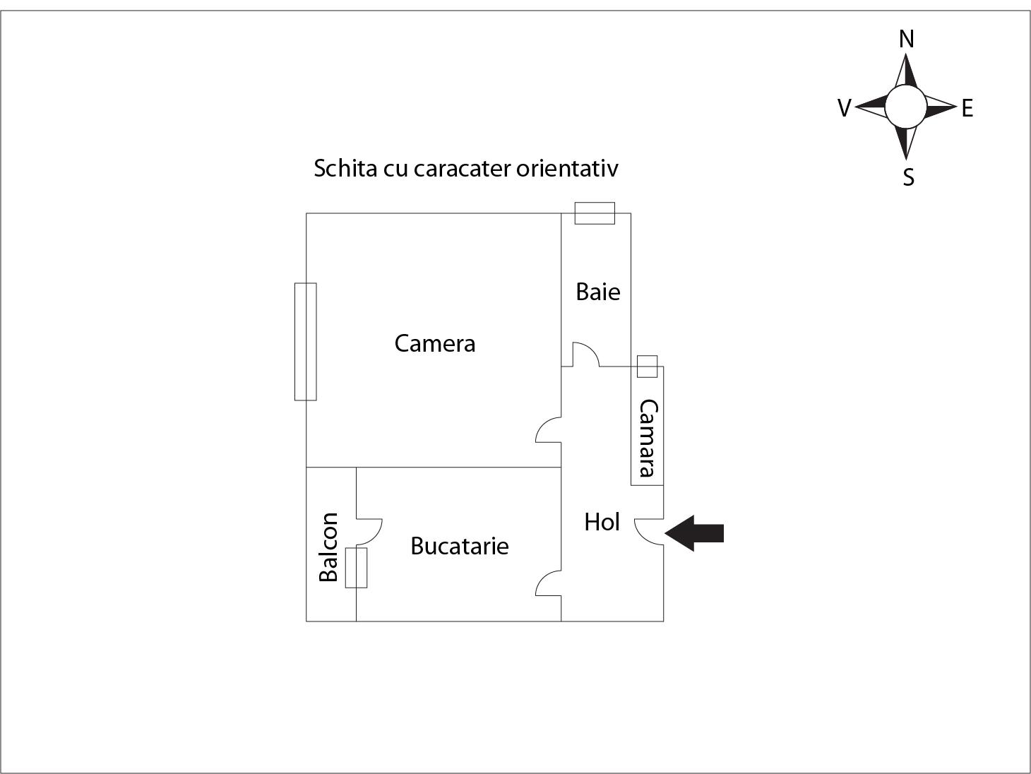 Garsonieră de vânzare Manastur - 41091AV | BLITZ Cluj-Napoca | Poza1