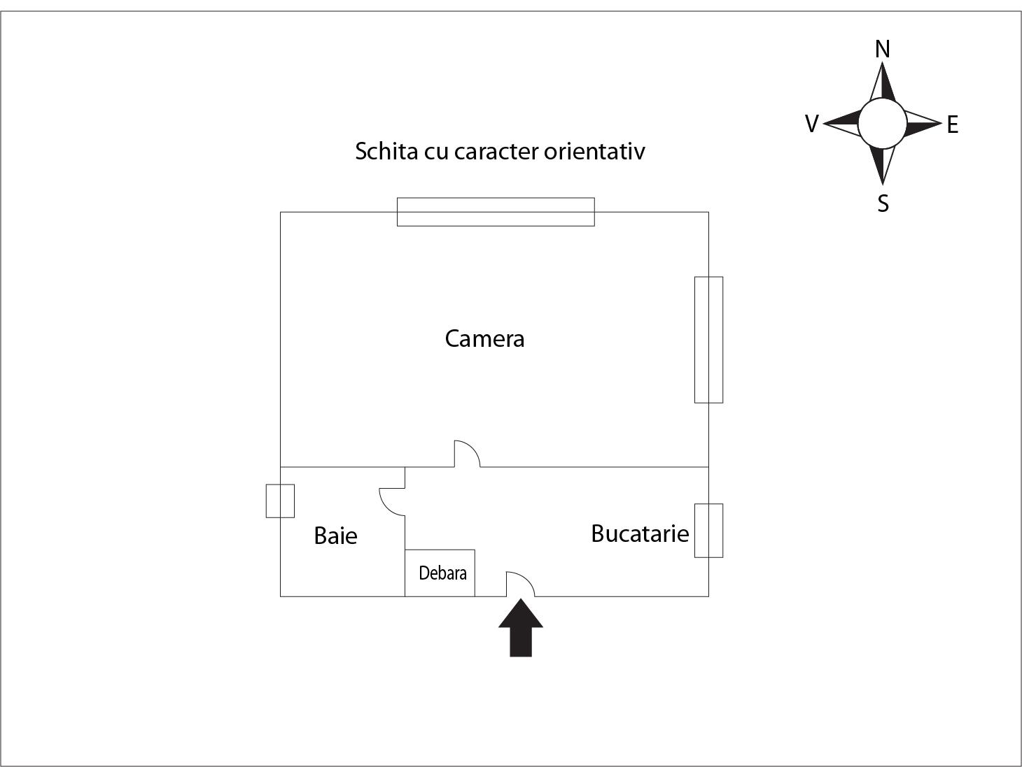 Garsonieră de vânzare Zorilor - 41097AV | BLITZ Cluj-Napoca | Poza1